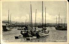 Tsingtao Qingdao Small Harbour Warehouse Max Grill c1900s-10s Vintage Postcard picture