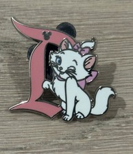 Disneyland Resort 2024 DLR Hidden Mickey Disney D Series Marie Aristocats Pin picture