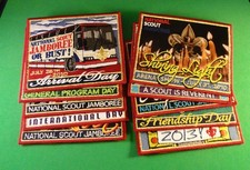 TEN - 2010 NATIONAL SCOUT JAMBOREE PATCH OF THE DAY SET picture
