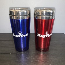 Vtg Wrigley's Winterfresh and Big Red Chewing Gum Coffee Mugs 1990’s New NOS picture