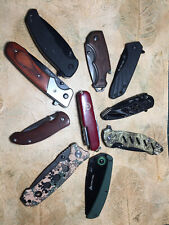 Lot of 10 TSA Confiscated Assisted & Manual Folding EDC Knives picture