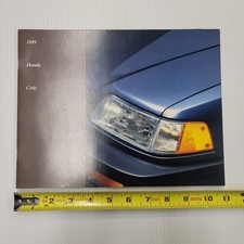 1989 Honda Civic Brochure Sedan Hatchback Wagon Original Dealer Sales picture