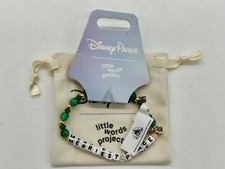 Disney Parks Little Words Project Merriest Place Friendship Bracelet LWP M/L picture