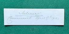 Princess Helena Schleswig-Holstein Claremont 1913 Antique Royal Signature picture