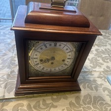 Vintage 1970s Howard Miller Mantel Clock Hermle 340-020 Chimes No Key / Not WKG picture