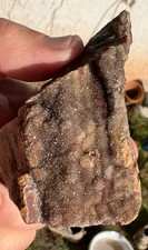 โ๏ธRRโ๏ธ: Druzy Quartz On Arizona Petrified Wood, 13.4 Oz. ๐ picture