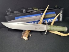 2022 Cold Steel Leatherneck Bowie Lynn Thompson #2851 Green w/ Box & Sheath picture