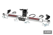 3 Dual Steering Stabiizer Rough Country N3 Stabilizer Wrangler JL Gladiator picture