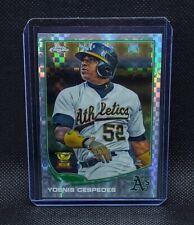 2013 Topps Chrome YOENIS CESPEDES Xfractor Rookie Cup #96 X-Fractor A's picture