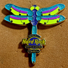 SEMINOLE HARD ROCK CAFE HOTEL & CASINO DRAGONFLY GUITAR SERIES LE 200 PIN picture