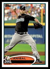 2012 Topps #157 Anibal Sanchez   Miami Marlins picture