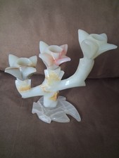Vintage Hand Carved Candelabra picture