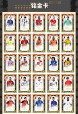 Panini Kayou 2026 Soccer Inscribed Gold Frame Foil Lot 50 Haaland Salah Son picture