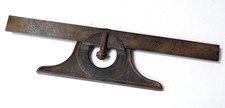 Vintage Starrett Parts Protractor Head 1883 Patent Date 12