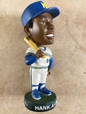 2002 BD&A Milwaukee Brewers Hank Aaron Bobble Head 7.5 inches picture