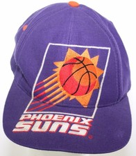Vintage 1990s PHOENIX SUNS Big Logo Snapback Cap AJD Script picture