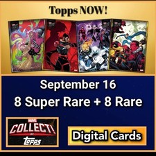 Topps Marvel Collect TOPPS NOW 2026 September 16 Gold And Silver 16 Cards picture