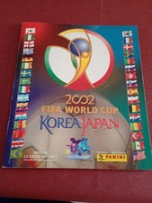 PANINI KOREA JAPAN 2002 ALBUM WITH 165 FIGURES ATTACHED picture