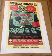 The Ghoul - Detroit TV Horror Host - Poster Sign Art Yacht Club Halloween Print picture