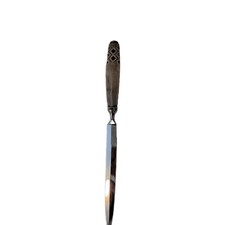 Vintage George Jensen Sterling Silver Handle Letter Opener MAYAN Geometric picture
