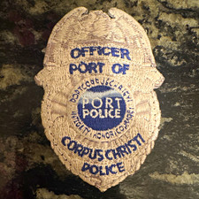 Corpus Christi Port Police Patch Port of Corpus Christi Texas Single Patch picture
