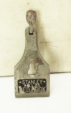 Vtg antique Stanley Bedrock R&L no.606 607 wood plane lever cap 2 3/8