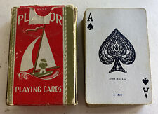 Vintage Pla-Mor Playing Cards Cards 50+ Yrs Rare Complete Deck picture