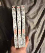 Kodansha Attack on Titan: Before the Fall Manga Lot Vols 1-3 English SC picture