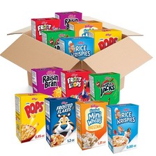 Kellogg's Cold Breakfast Cereal, Bulk Pantry Staples, 1.04 Ounce (Pack of 48) picture