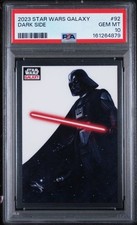 2023 TOPPS STAR WARS GALAXY DARK SIDE #92 PSA 10 DARTH VADER picture