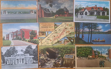 Lot of 9      VIRGINIA      Old  VA Postcards   ca. 1930's-1950's picture