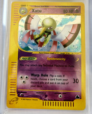 Pokemon Xatu H32/H32 Skyridge Holo Rare English AiGrade 8.5 2003 picture