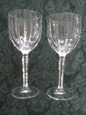 Set of 2 New Waterford Marquis Omega Crystal 8.5