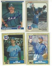 1984 Fleer #184 Craig McMurtry Signed Baseball Card Atlanta Braves picture