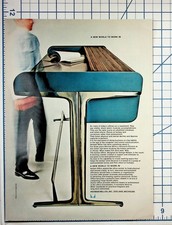 Vintage Herman Miller Action Office George Nelson Mid Century Modern Ad Print picture