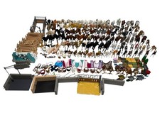 Huge Schleich Horse Lot 100+ Safari CollectA Farm Animals Tack Accessories picture