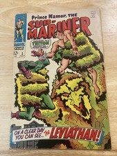 Sub-Mariner #3 “The Leviathan” Marvel 1968. Buscema picture
