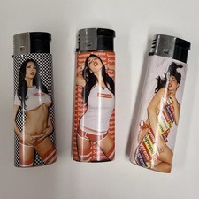 RARE Supreme Tera Patrick 2007 Lighter Set (3) - Working w/ Fluid - Iconic picture