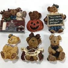 Boyds Bears Magnets Vintage Resin Collection Lot of 6 Country Decor picture