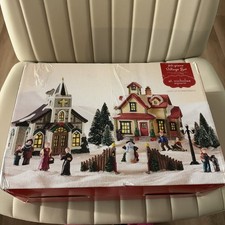 Mint St Nicholas Square Christmas Village 20 Piece Set With Church & House 2016 picture