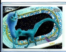 Sisu 2025 Topps Chrome Disney # 193 Black Mini Diamond Refractor SSP # d 10/10 picture