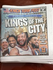 NY Post Knicks Championship Parade Newspaper June 18 2026 Final Edition picture