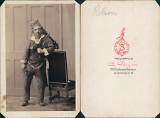 Camille Silvy, London, Fredrick Robson, actor, (1822? - 1863) Vintage CDV Album picture