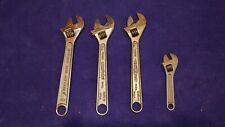 Lot of 4 Adjustable End Wrenches picture