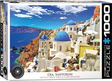 EuroGraphics Oia Santorini Greece 1000-Piece Puzzle picture
