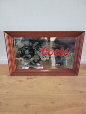 1980 Adolph Coors Company Advertising Mirrored Bar Sign picture