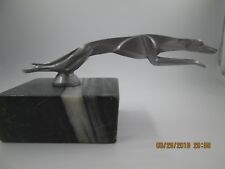 greyhound rare vintage ford lincoln ratrod car hood ornament  picture
