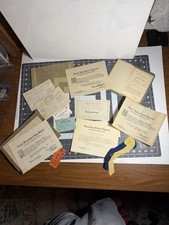 Vintage 1930s Los Angeles School Diplomas Report Cards Etc Antique Ephemera picture