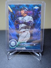 2018 Topps Chrome - Nelson Cruz #114 Blue Wave Refractor /75 picture