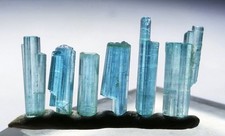 Top Quailty Neon Blue Tourmaline Crystals Parcel. picture
